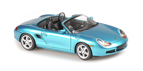 PORSCHE BOXSTER – 1999 – TURQUOISE METALLIC 1:43 model