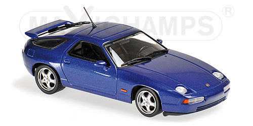 PORSCHE 928 GTS – 1991 – DARK BLUE METALLIC 1:43 model