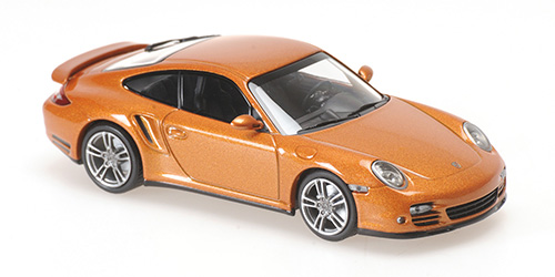 PORSCHE 911 TURBO – 2009 – GOLD 1:43 model