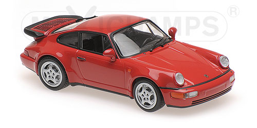 PORSCHE 911 TURBO (964) – 1990 – RED 1:43 model