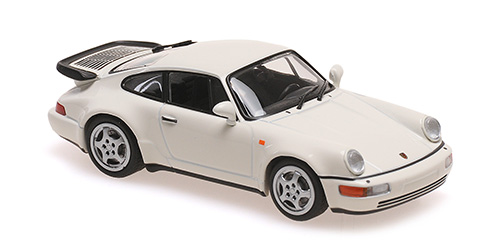 PORSCHE 911 TURBO (964) – 1990 – WHITE 1:43 model