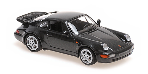 PORSCHE 911 TURBO (964) – 1990 – BLACK PERL 1:43 model