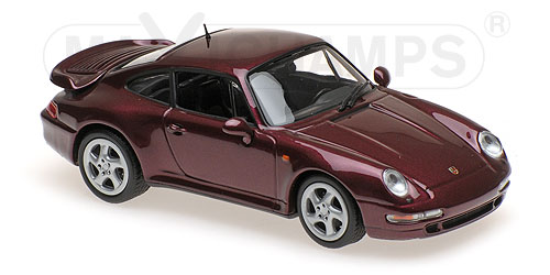 PORSCHE 911 TURBO S (993) – 1997 – RED METALLIC 1:43 model