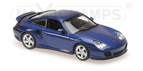 PORSCHE 911 TURBO (996) – 1999 – BLUE METALLIC 1:43 model