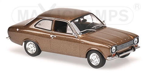 FORD ESCORT I LHD – 1968 – BROWN METALLIC 1:43 model