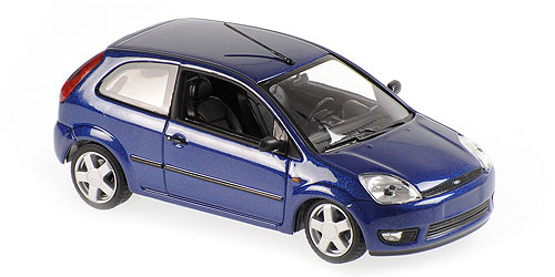 FORD FIESTA – 2002 – BLUE METALLIC 1:43 model