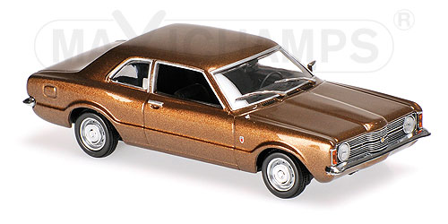 FORD TAUNUS – 1970 – BROWN METALLIC 1:43 model