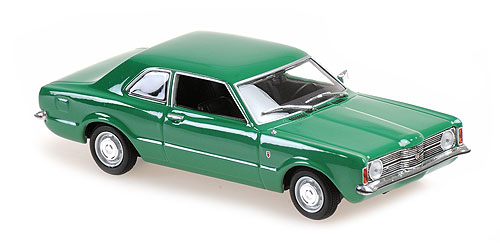 FORD TAUNUS – 1970 – GREEN 1:43 model
