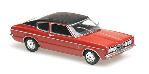 FORD TAUNUS COUPE – 1970 – RED 1:43 model