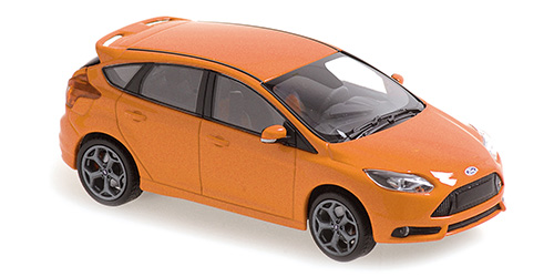 FORD FOCUS ST – 2011 – ORANGE METALLIC 1:43 model