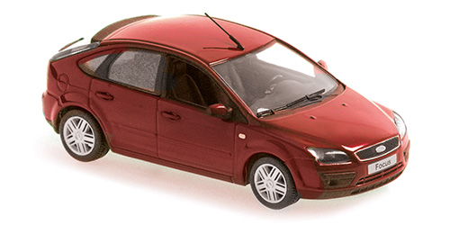 FORD FOCUS – 2004 – DARK RED METALLIC 1:43 model
