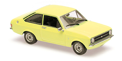 FORD ESCORT – 1975 – YELLOW 1:43 model