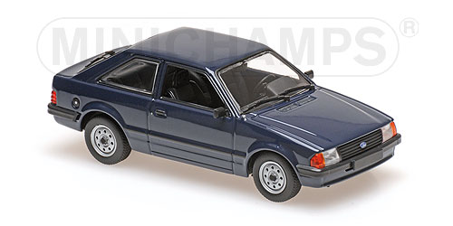 FORD ESCORT – 1981 – BLUE 1:43 model