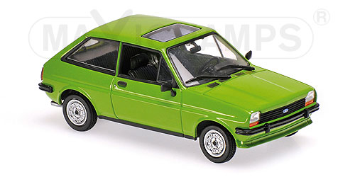 FORD FIESTA – 1976 – LIGHT GREEN 1:43 model