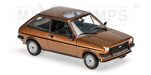 FORD FIESTA – 1976 – LIGHT BROWN METALLIC 1:43 model