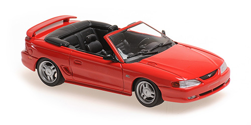 FORD MUSTANG CABRIOLET – 1994 – RED 1:43 model