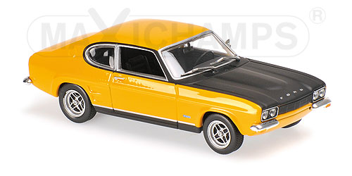 FORD CAPRI RS – 1969 – YELLOW 1:43 model