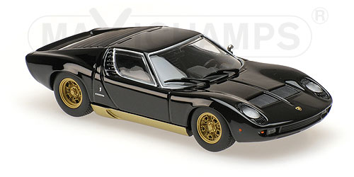 LAMBORGHINI MIURA – 1966 – BLACK 1:43 model