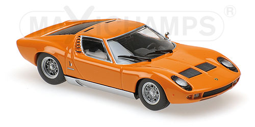 LAMBORGHINI MIURA – 1966 – ORANGE 1:43 model