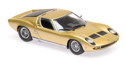 LAMBORGHINI MIURA – 1966 – GOLD 1:43 model