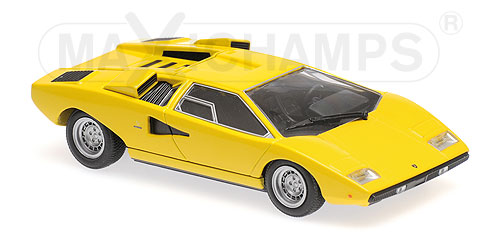 LAMBORGHINI COUNTACH LP 400 – 1970 – YELLOW 1:43 model