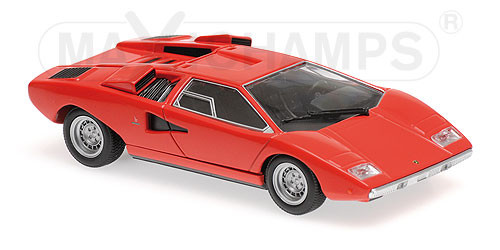 LAMBORGHINI COUNTACH LP 400 – 1970 – RED 1:43 model