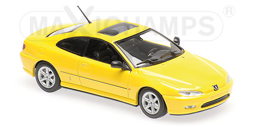PEUGEOT 406 COUPE – YELLOW 1:43 model