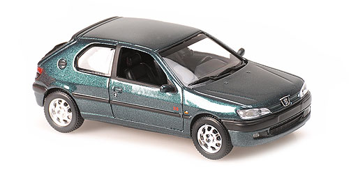 PEUGEOT 306 – 1998 – GREEN METALLIC 1:43 model