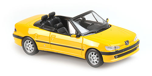 PEUGEOT 306 CABRIOLET – 1998 – YELLOW 1:43 model