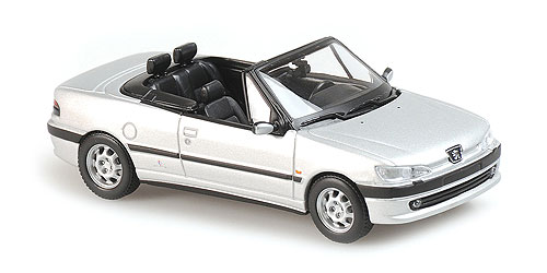 PEUGEOT 306 CABRIOLET – 1998 – SILVER 1:43 model