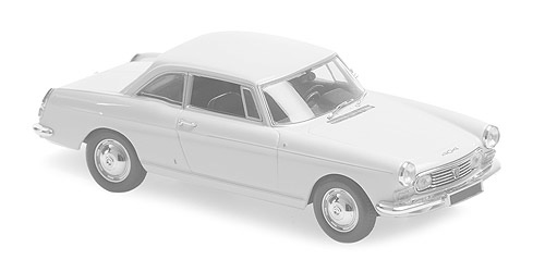 PEUGEOT 404 COUPE – 1962 – BLUE 1:43 model