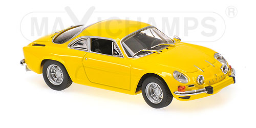 RENAULT ALPINE A110 – 1971 – YELLOW 1:43 model