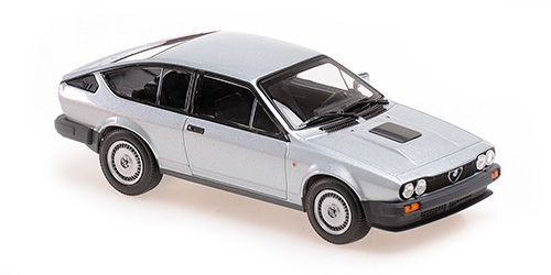 ALFA ROMEO GTV 6 – 1983 – SILVER METALLIC 1:43 model