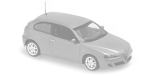 ALFA ROMEO 147 – 2005 – BLACK METALLIC 1:43 model