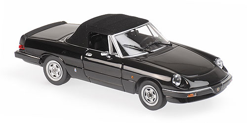 ALFA ROMEO SPIDER – 1983 – BLACK 1:43 model