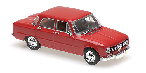 ALFA ROMEO GIULIA 1600 – 1970 – RED 1:43 model