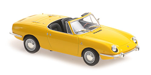 FIAT 850 SPORT SPIDER – 1968 – YELLOW 1:43 model