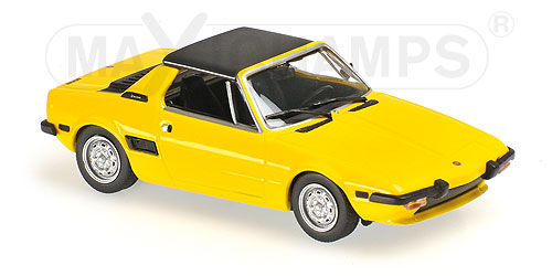 FIAT X1/9 – 1974 – YELLOW 1:43 model