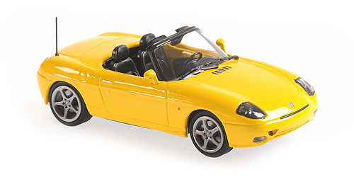 FIAT BARCHETTA – 1995 – YELLOW 1:43 model