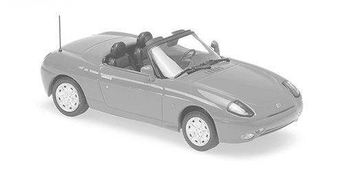 FIAT BARCHETTA – 1995 – DARK BLUE METALLIC 1:43 model