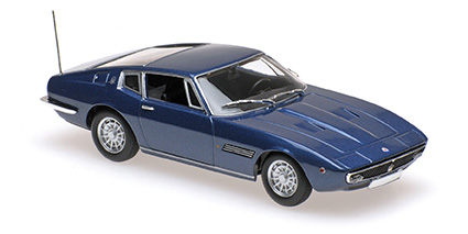 MASERATI GHIBLI COUPÉ – 1969 – BLUE METALLIC 1:43 model