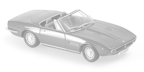 MASERATI GHIBLI SPYDER – 1969 – RED 1:43 model