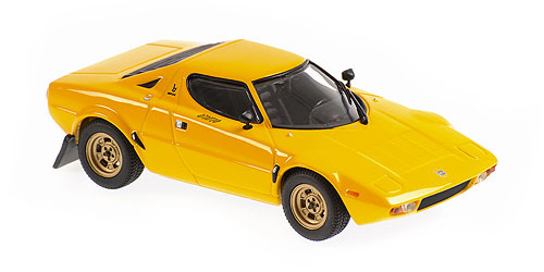 LANCIA STRATOS – 1974 – YELLOW 1:43 model