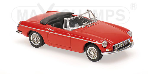 MGB CABRIOLET – 1962 – RED 1:43 model