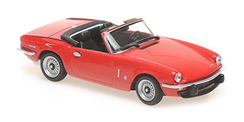 TRIUMPH SPITFIRE MKIV – 1972 – RED 1:43 model