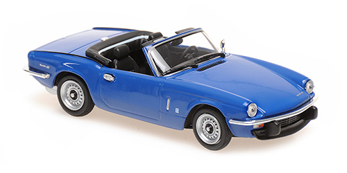 TRIUMPH SPITFIRE MKIV – 1972 – BLUE 1:43 model