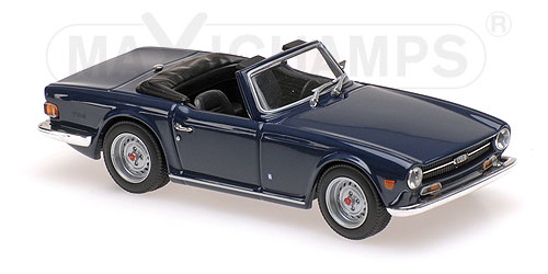 TRIUMPH TR6 – 1968-1976 – DARK BLUE 1:43 model
