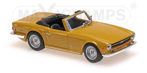 TRIUMPH TR6 – 1968-1976 – ORANGE 1:43 model