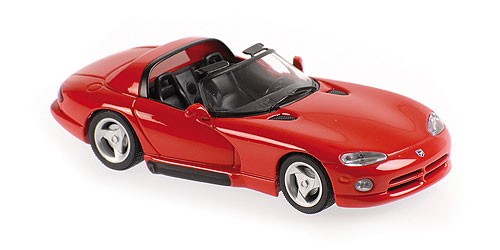 DODGE VIPER ROADSTER – 1993 – RED 1:43 model