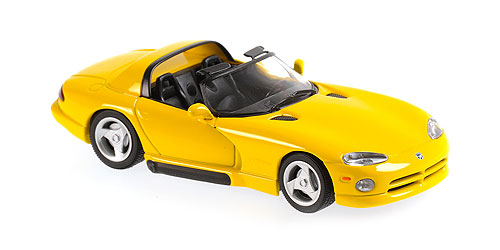 DODGE VIPER ROADSTER – 1993 – YELLOW 1:43 model